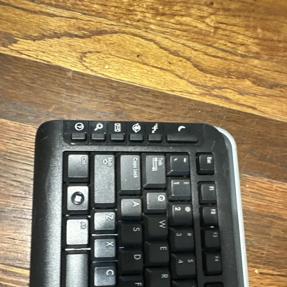 HP 5189 Wired PS/2 Standard Multimedia Keyboard Black/Silver QWERTY English